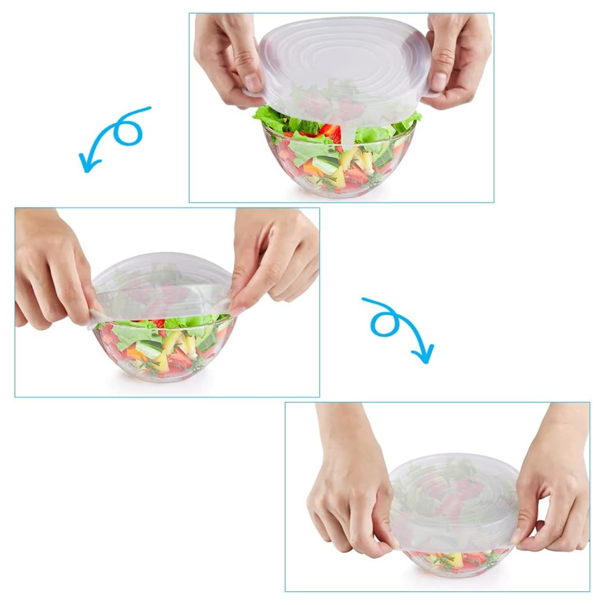 Silicone Elastic Lids™