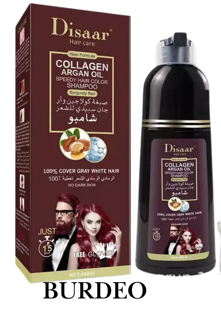 SHAMPOO TINTE CUBRE CANAS DISAAR™