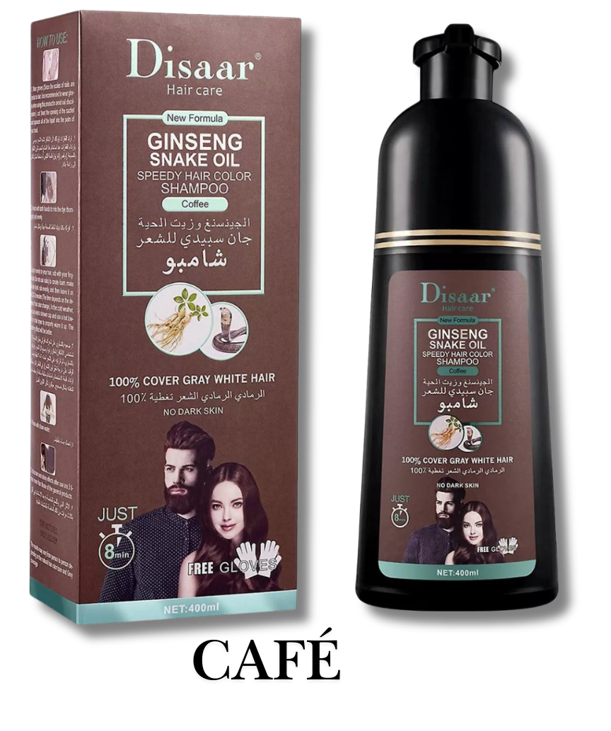 SHAMPOO TINTE CUBRE CANAS DISAAR™