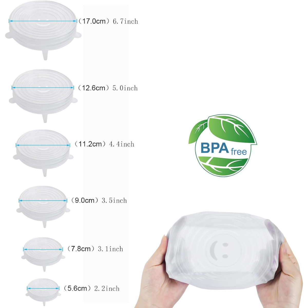 Silicone Elastic Lids™